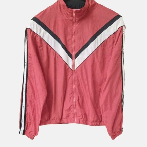 Pink Victoria Secret light weight Windbreaker Full Zip Up Jacket. - Picture 4 of 10